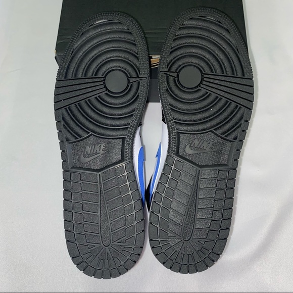 Nike Air Jordan 1 Mid GS Racer Blue 5Y 6.5W NEW - Picture 3 of 5